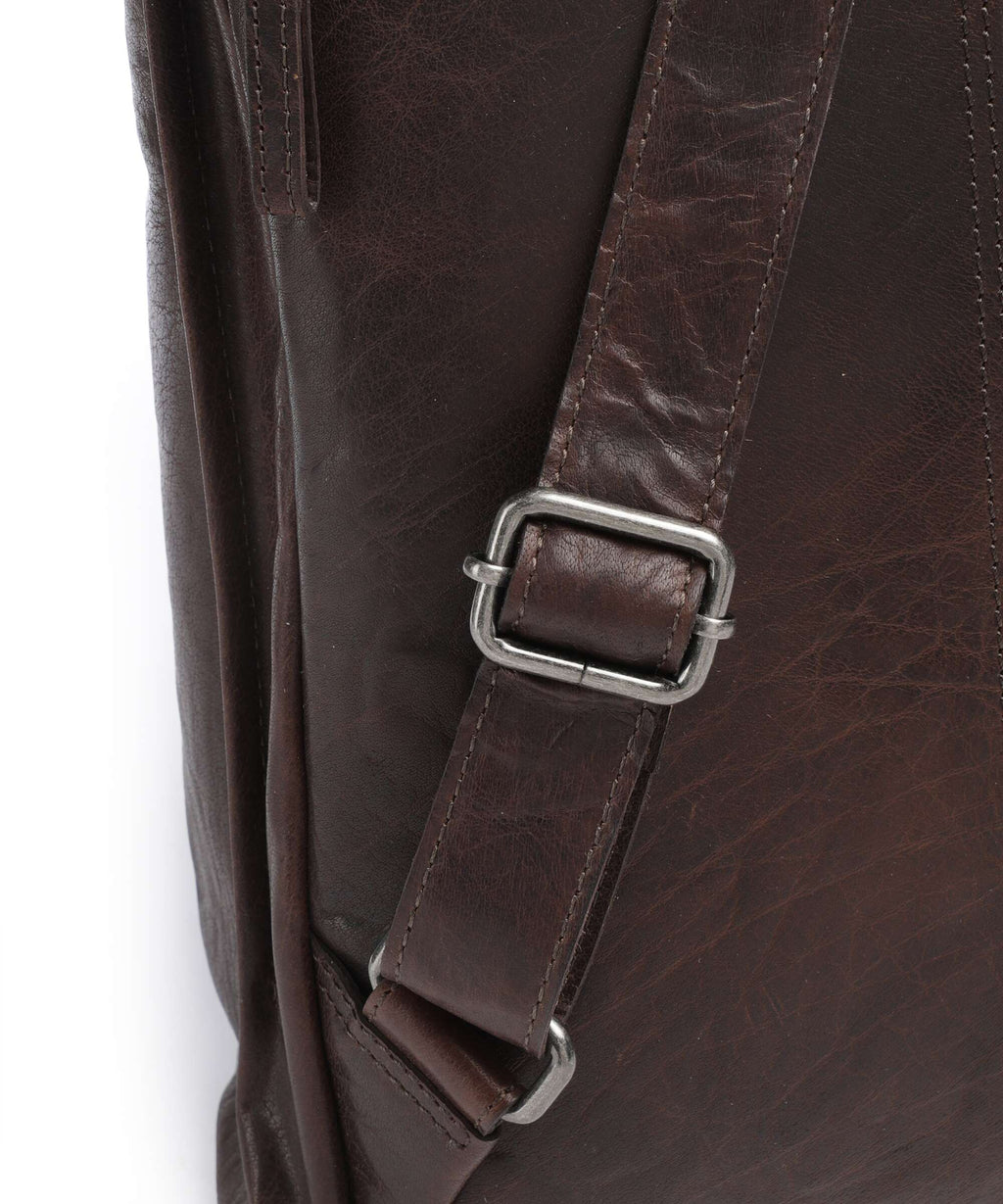 Spikes & Sparrow Bronco Marlotte Laptop backpack dark brown