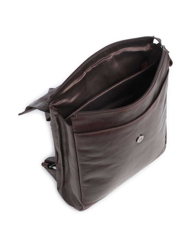 Spikes & Sparrow Bronco Marlotte Laptop backpack dark brown