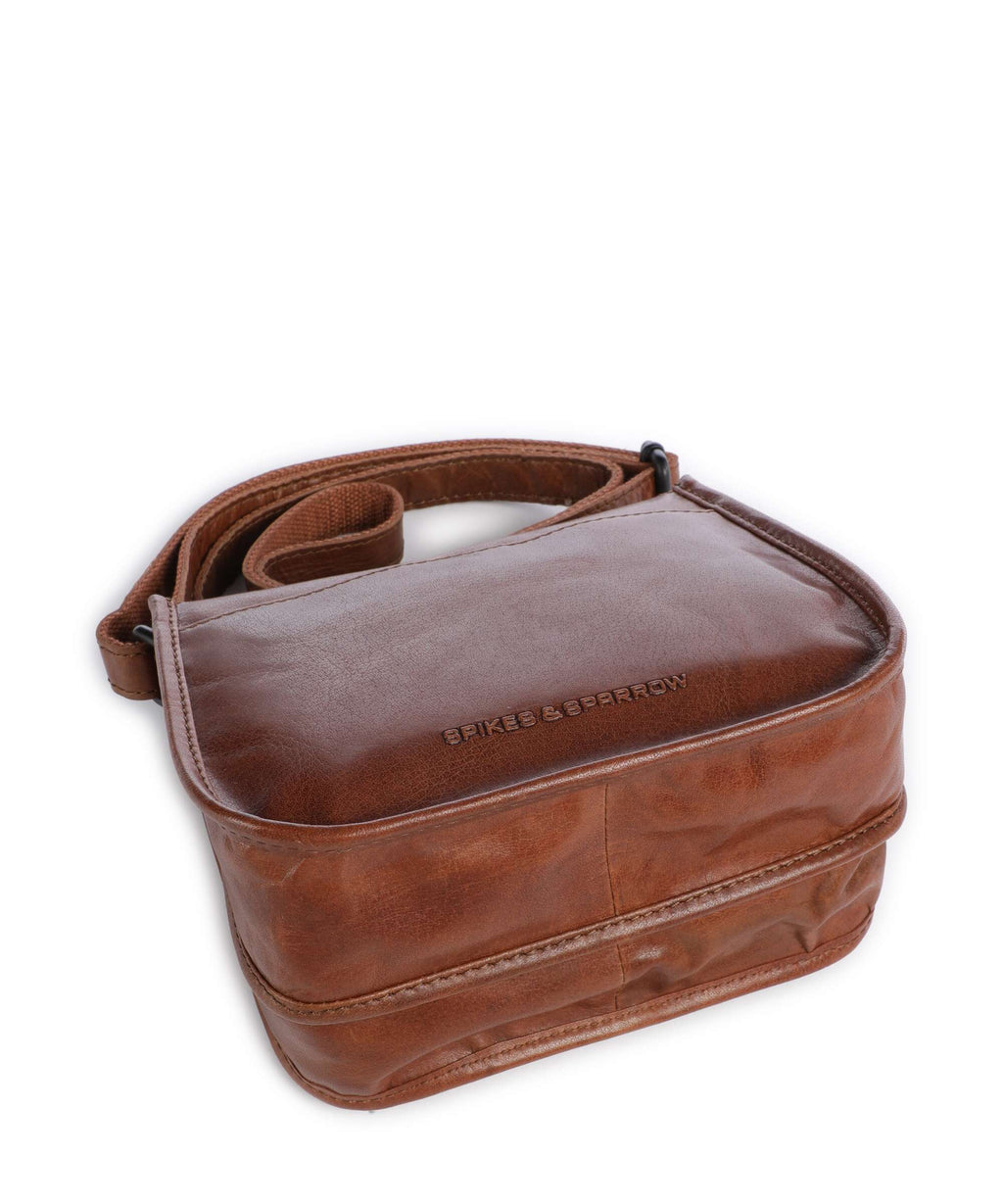 Spikes & Sparrow Bronco Joy Crossbody bag brandy