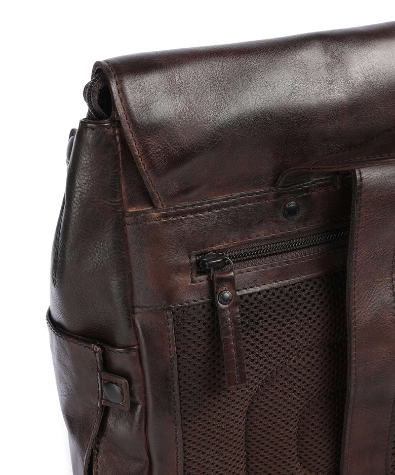 Spikes & Sparrow Apache Ted Laptop backpack dark brown