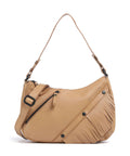 Spikes & Sparrow Suede Mix Jadeline Shoulder bag camel