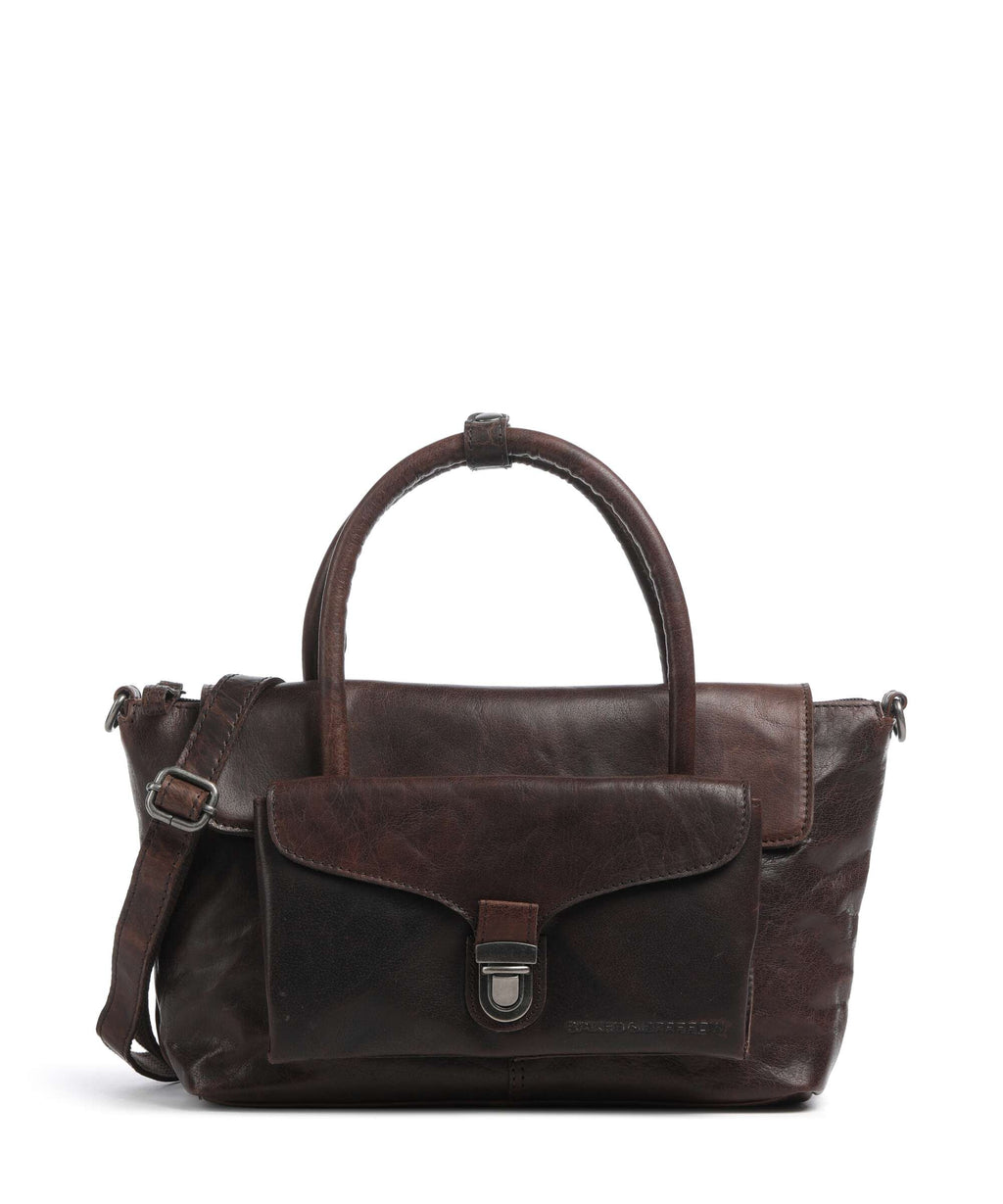 Spikes & Sparrow Bronco Hailey Handbag dark brown