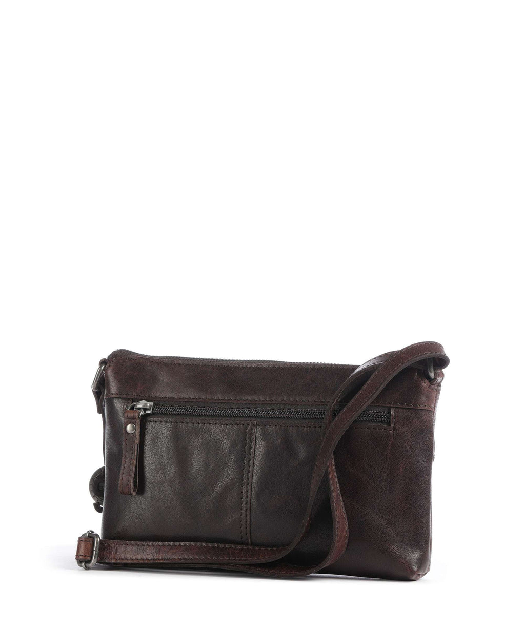 Spikes & Sparrow Bronco Merlin Crossbody bag dark brown