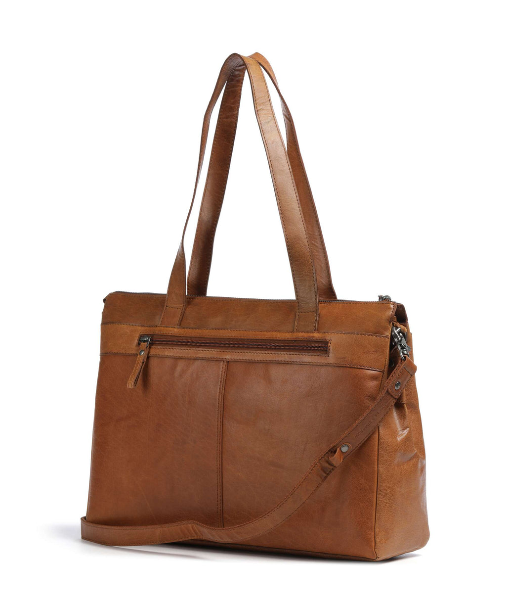 Spikes & Sparrow Bronco Yasmijn Tote bag brandy