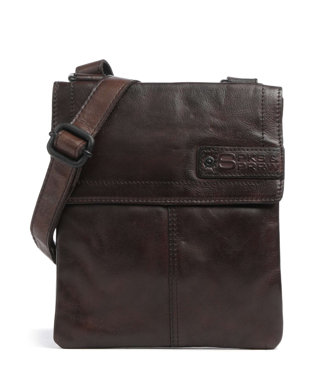 Spikes & Sparrow Apache Jake Crossbody bag dark brown
