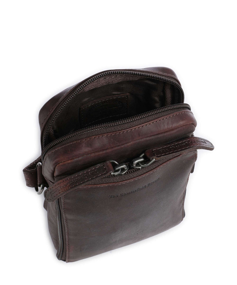 The Chesterfield Brand Hamilton Crossbody bag dunkelbraun