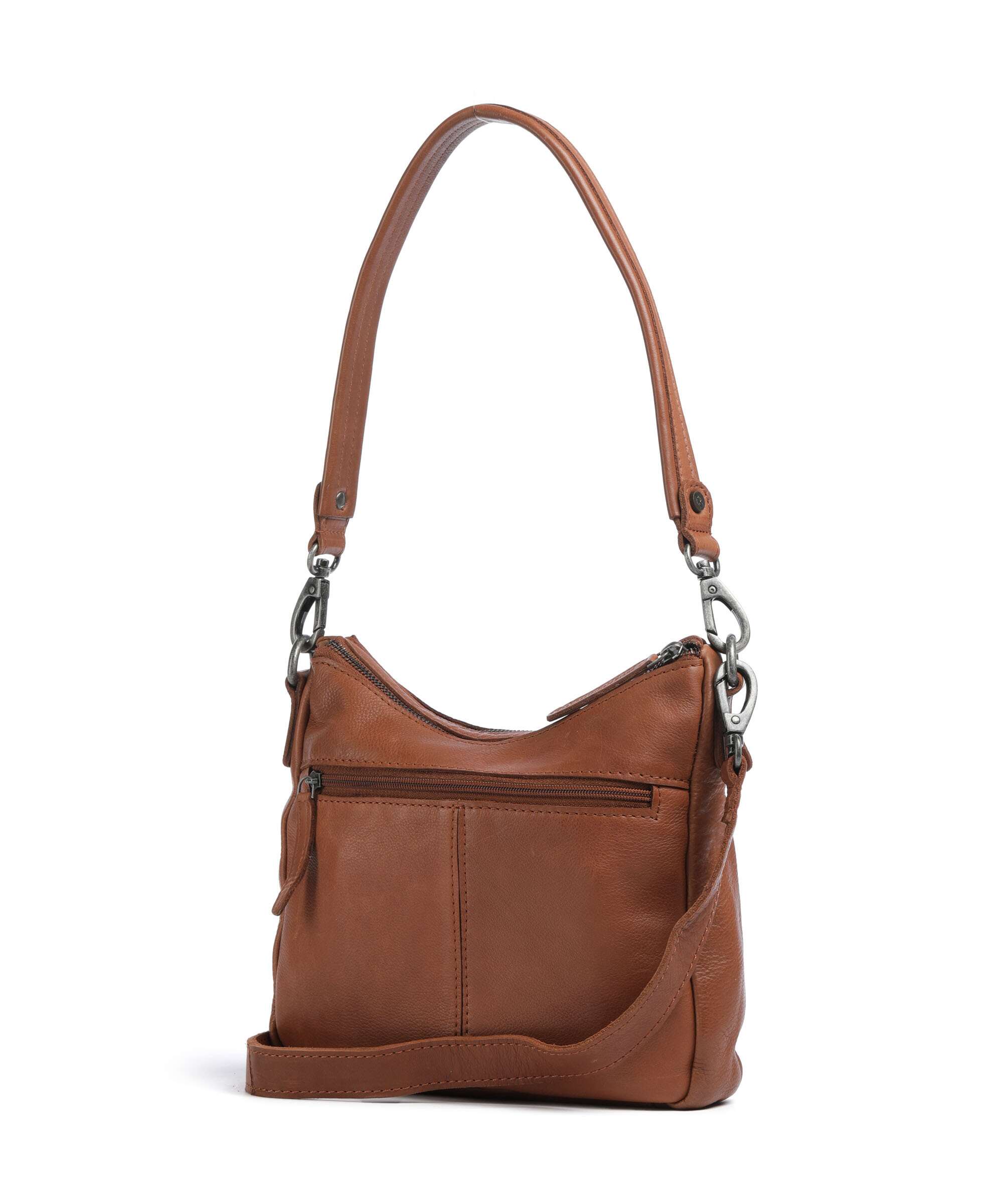 The Chesterfield Brand Washed Waxed Cow Caroline Crossbody bag cognac