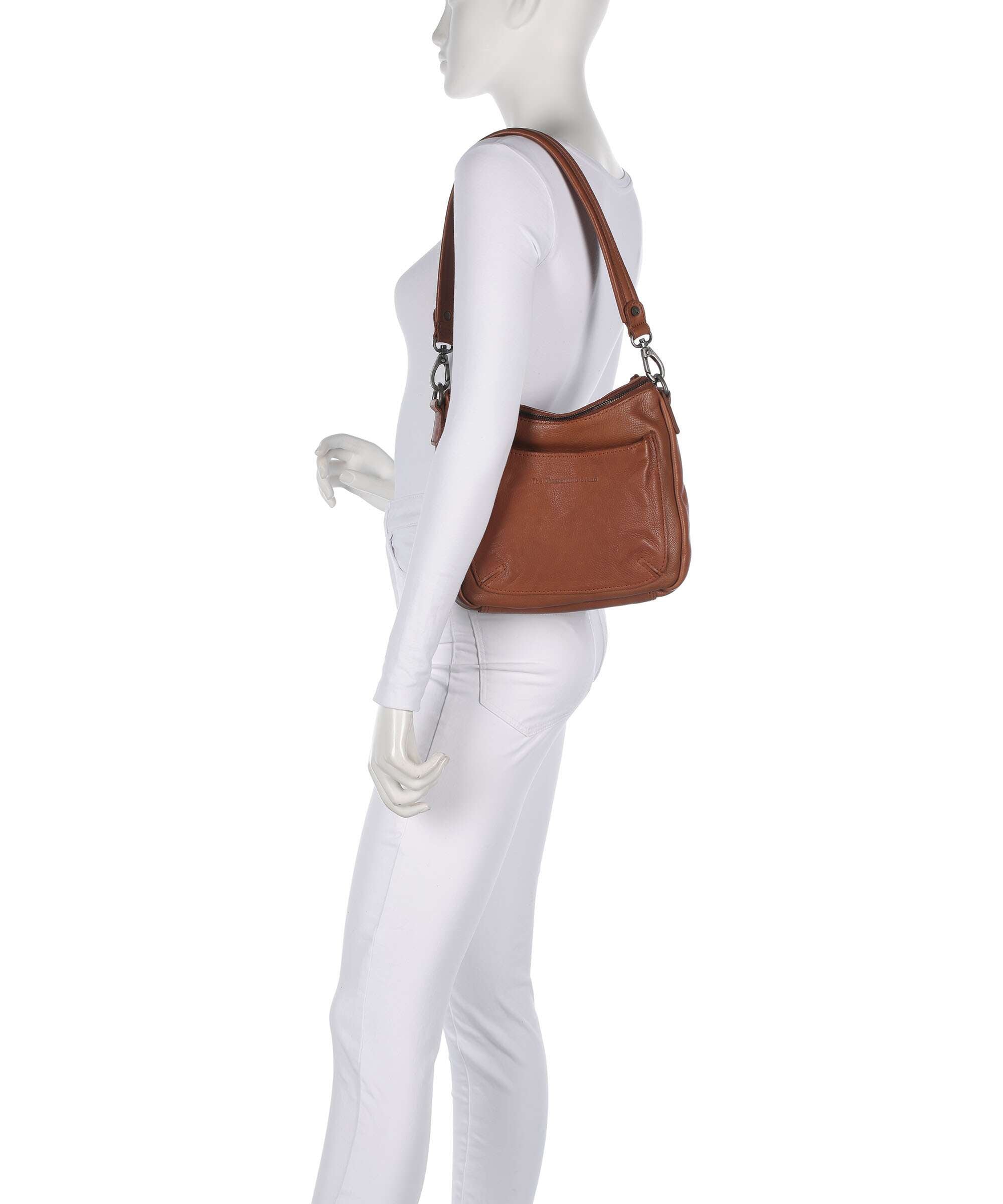 The Chesterfield Brand Washed Waxed Cow Caroline Crossbody bag cognac