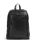 The Chesterfield Brand Cow Wax Pull Up Detroit Backpack black