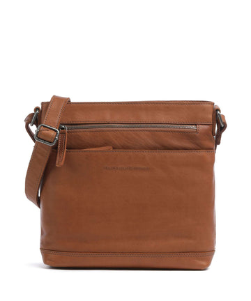 The Chesterfield Brand Cow Wax Pull Up Almeria Crossover taske cognac