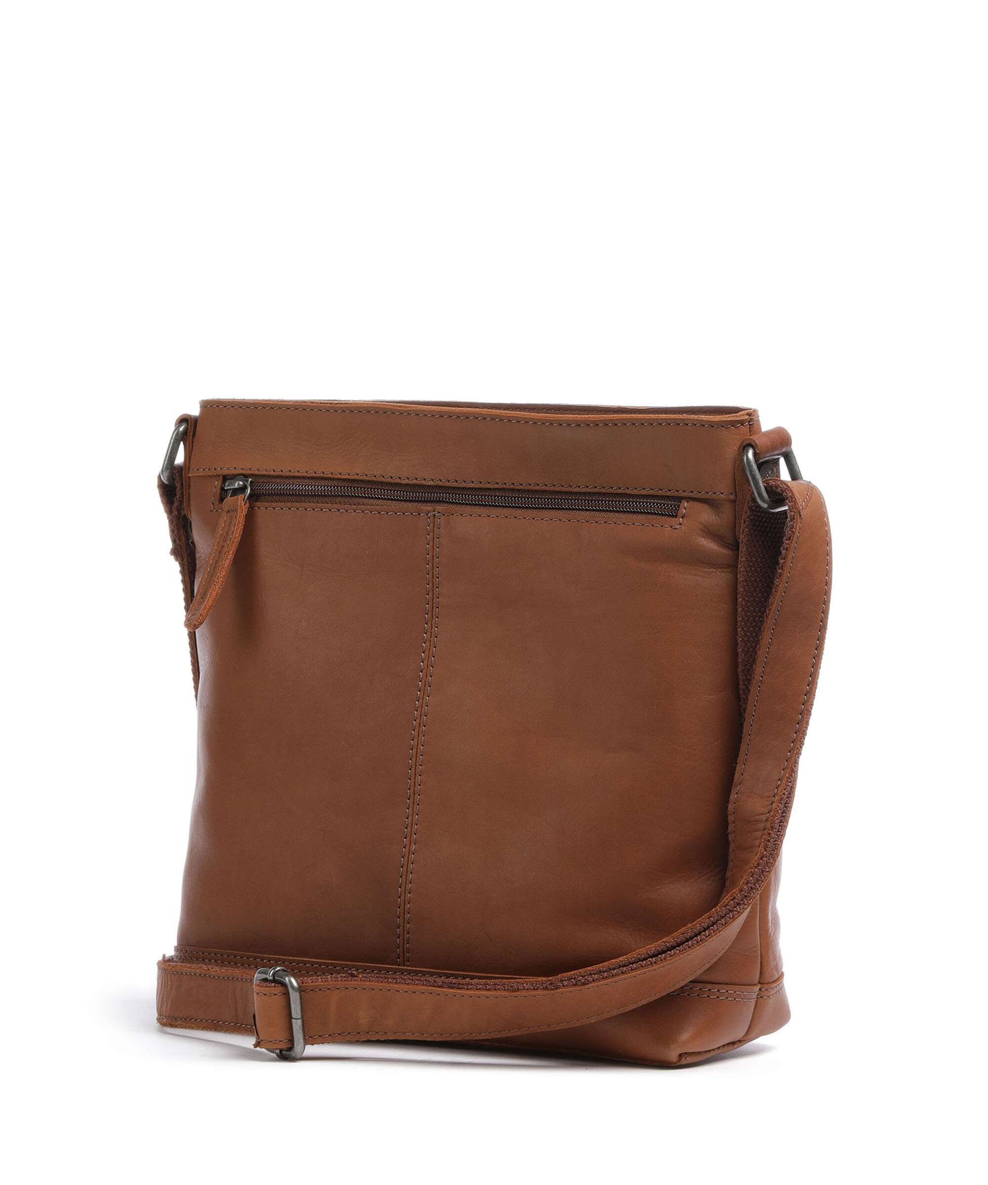 The Chesterfield Brand Wax Pull Up Cow Almeria Crossbody bag cognac