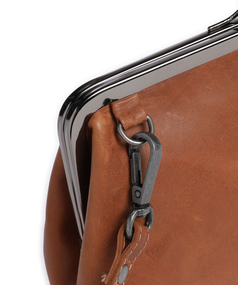 The Chesterfield Brand Cow Wax Pull Up Andrade Shoulder bag cognac