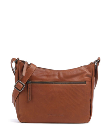 The Chesterfield Brand Cow Wax Pull Up Loraine Crossover taske cognac