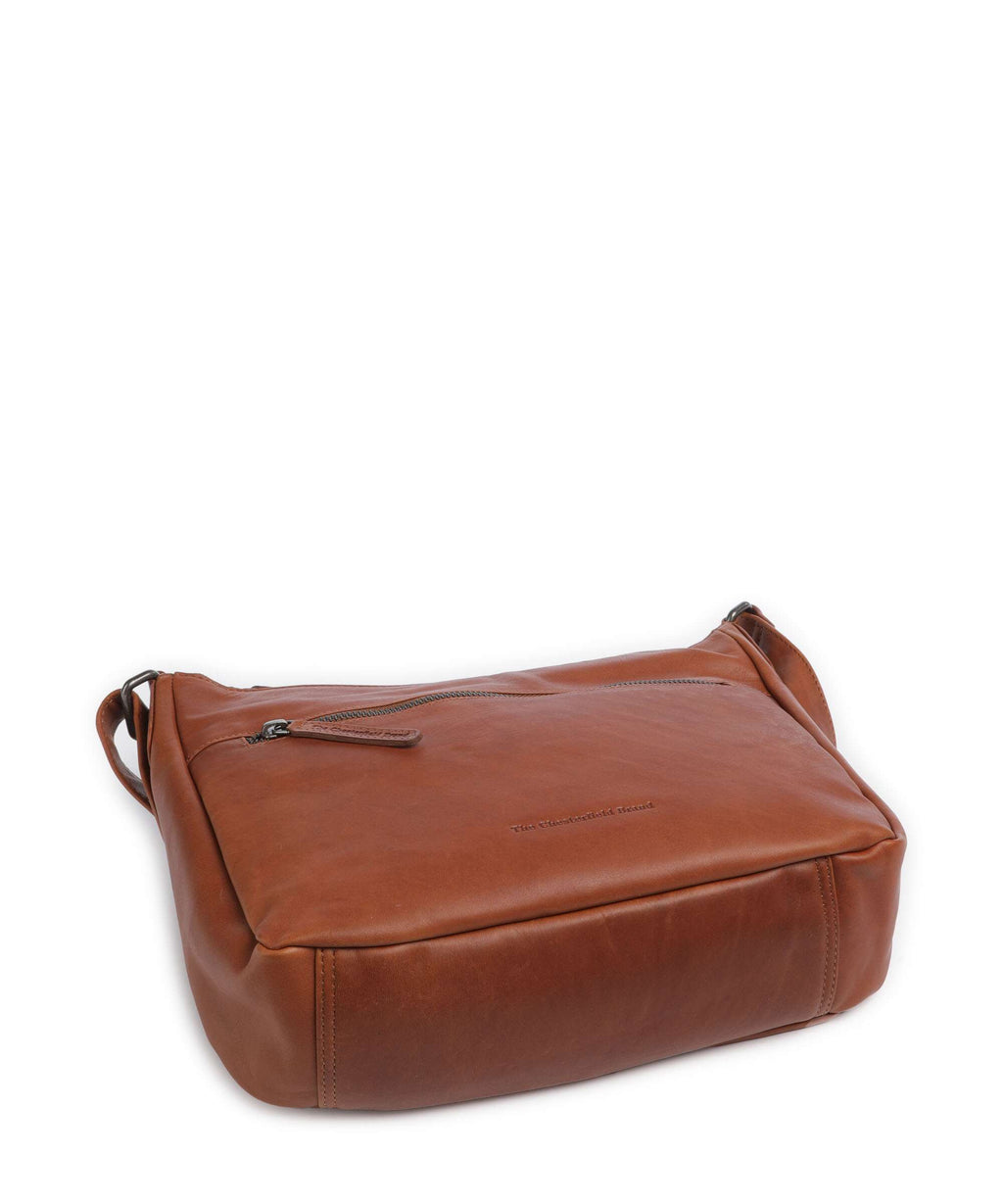 The Chesterfield Brand Wax Pull Up Cow Loraine Crossbody bag cognac