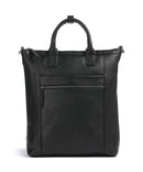 The Chesterfield Brand Cow Wax Pull Up Luisa Rygsæktaske black