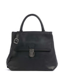 The Chesterfield Brand Wax Pull Up Cow Angera Håndtaske black