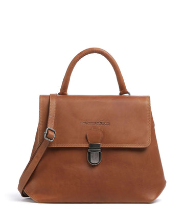 The Chesterfield Brand Wax Pull Up Cow Angera Håndtaske cognac