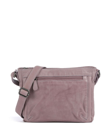 The Chesterfield Brand Washed Waxed Cow Aston Crossover taske lavender lila