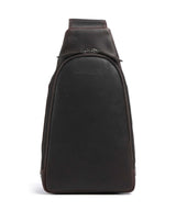 The Chesterfield Brand Wax Pull Up Cow Bowey Sling taske brown