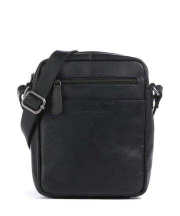 The Chesterfield Brand Wax Pull Up Cow Laveno Crossover taske black
