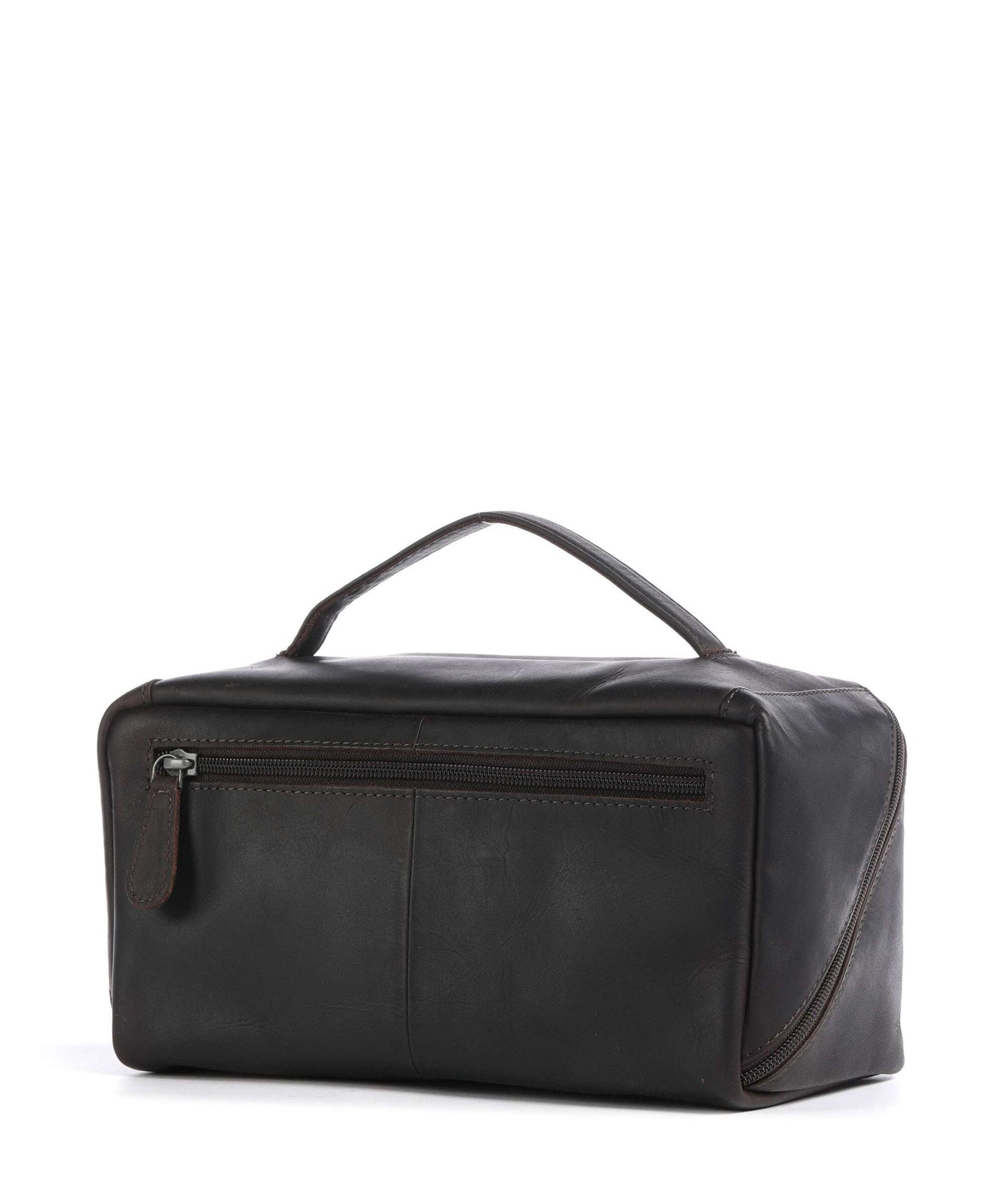 The Chesterfield Brand Wax Pull Up Cow Elmia Toiletry bag brown