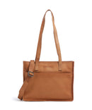 The Chesterfield Brand Wax Pull Up Cow Estella Shopper taske cognac