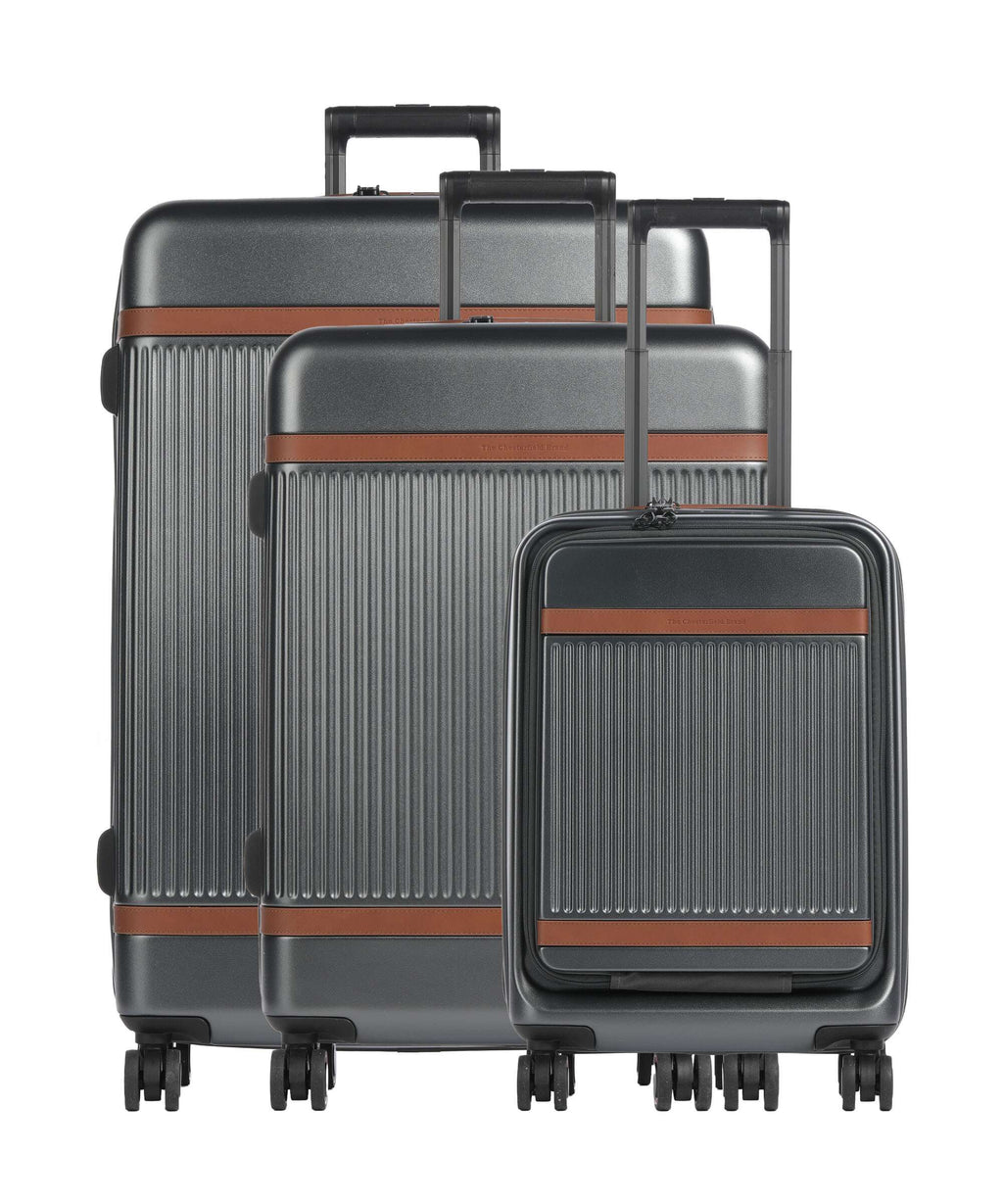 The Chesterfield Brand Zuna Suitcase set (4 wheels) urban graphite