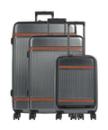 The Chesterfield Brand Zuna Suitcase set (4 wheels) urban graphite