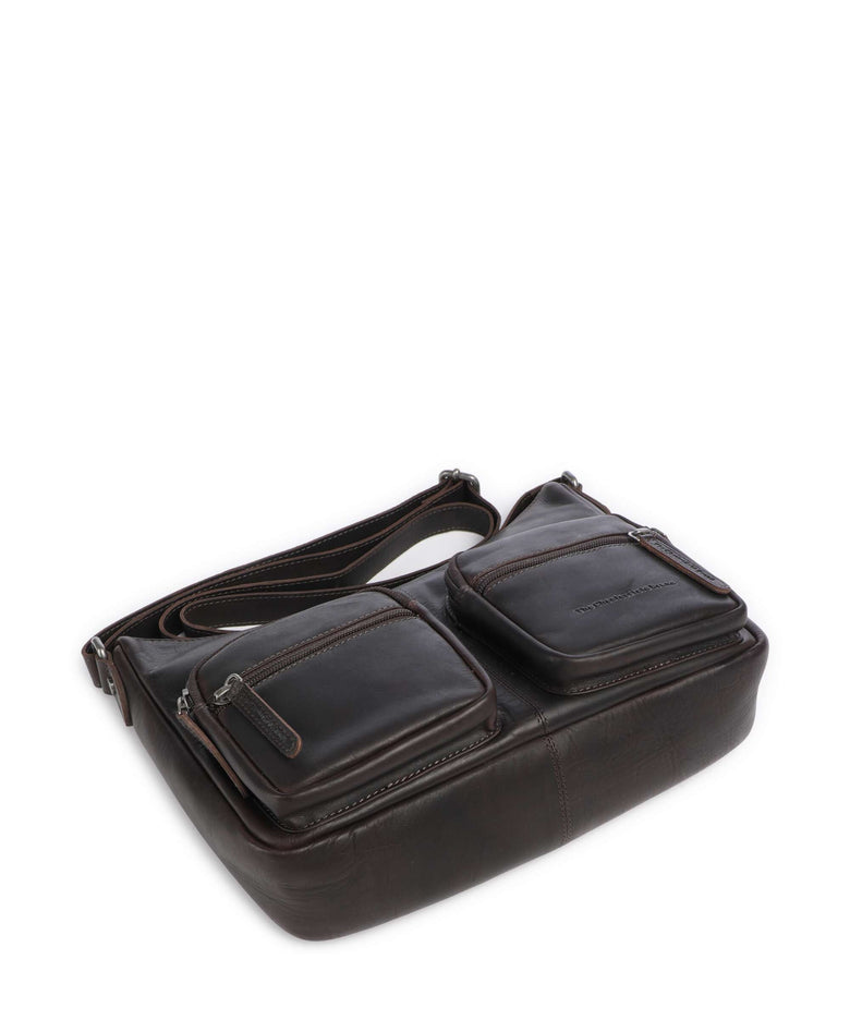 The Chesterfield Brand Wax Pull Up Cow Valenora Crossbody bag brown