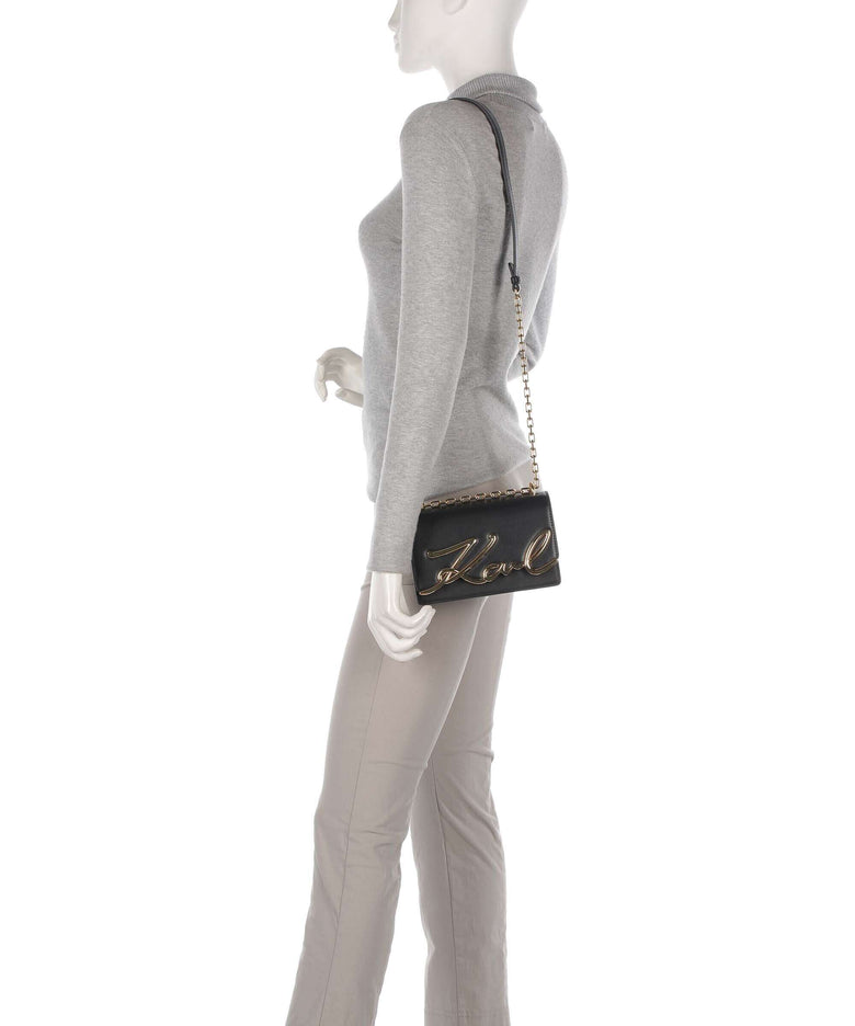 Karl Lagerfeld K/Signature Small Shoulder bag black/gold