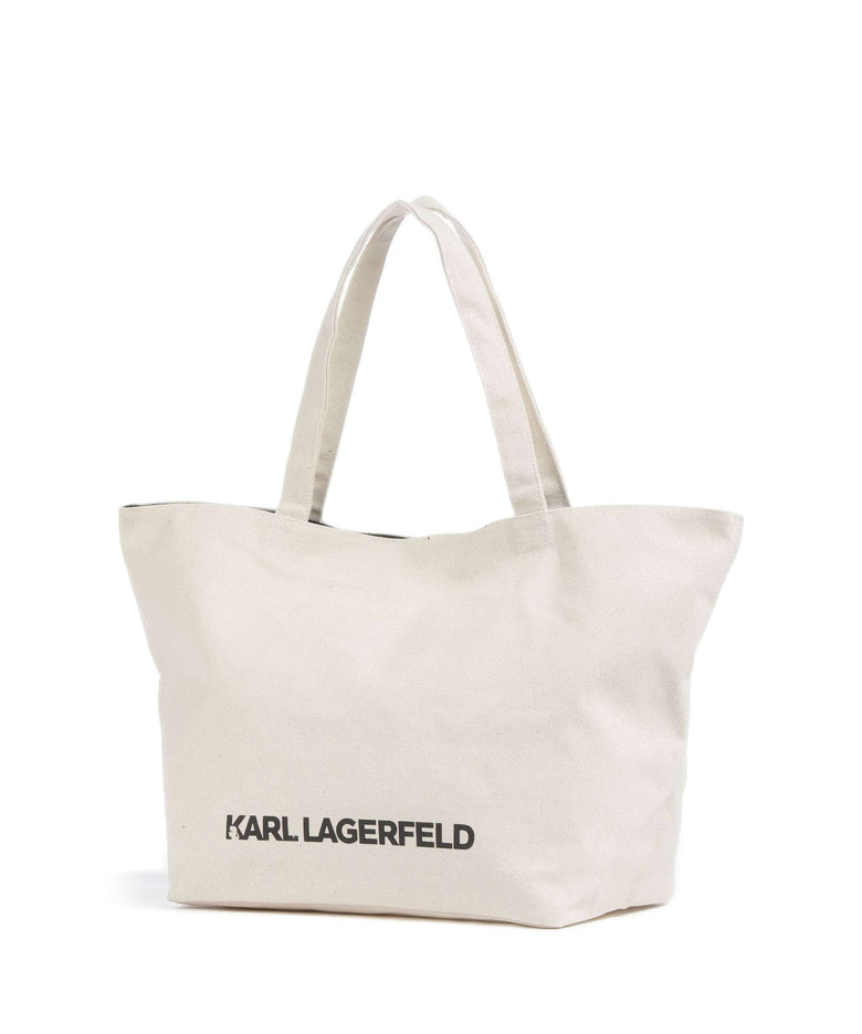 Karl Lagerfeld K/Ikonik 2.0 Tote bag offwhite