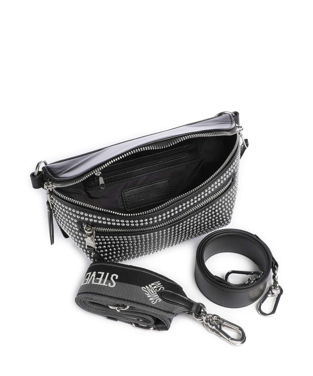 Steve Madden BCLARKES Crossbody bag black/silver