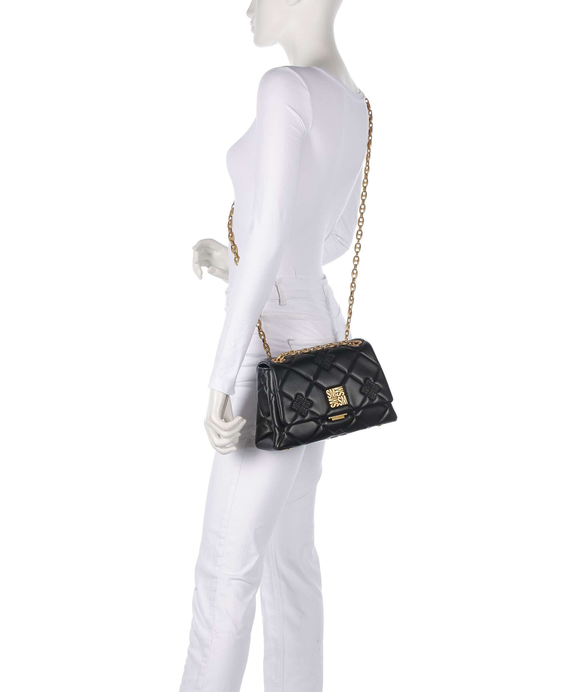 Steve Madden BLANCH Shoulder bag black/gold