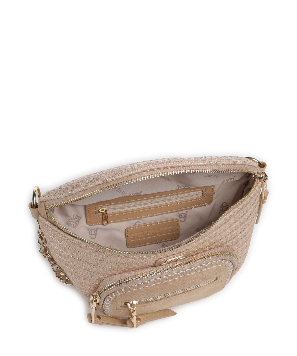 Steve Madden BDOUBLES Crossbody bag cream/gold