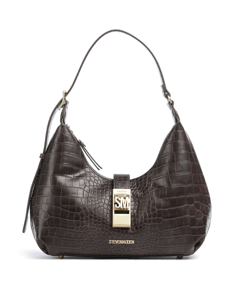 Steve Madden BOVIE-A Shoulder bag chocolate/gold