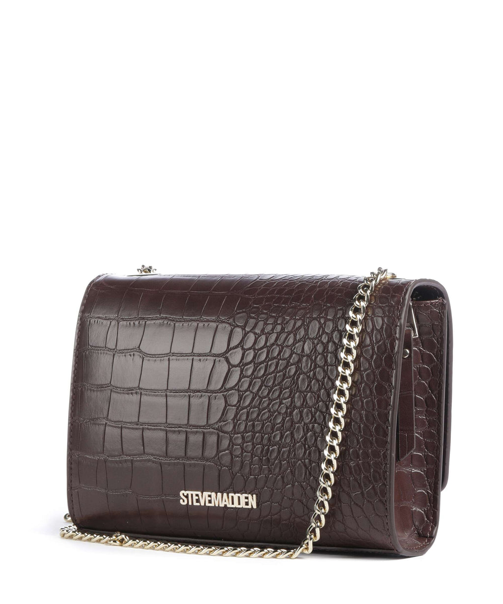 Steve Madden BRAMONIE Crossbody bag chocolate/gold