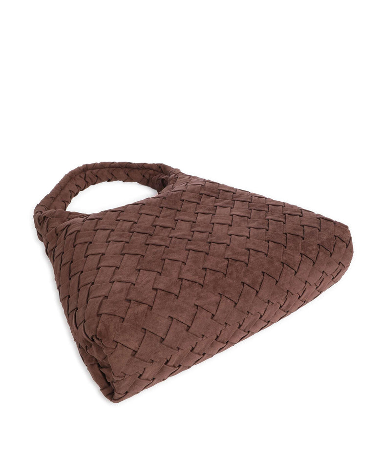 Steve Madden BRHIANON Hobo bag chocolate/gold