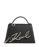 Karl Lagerfeld K/Signature 2.0 Medium Håndtaske black/gold
