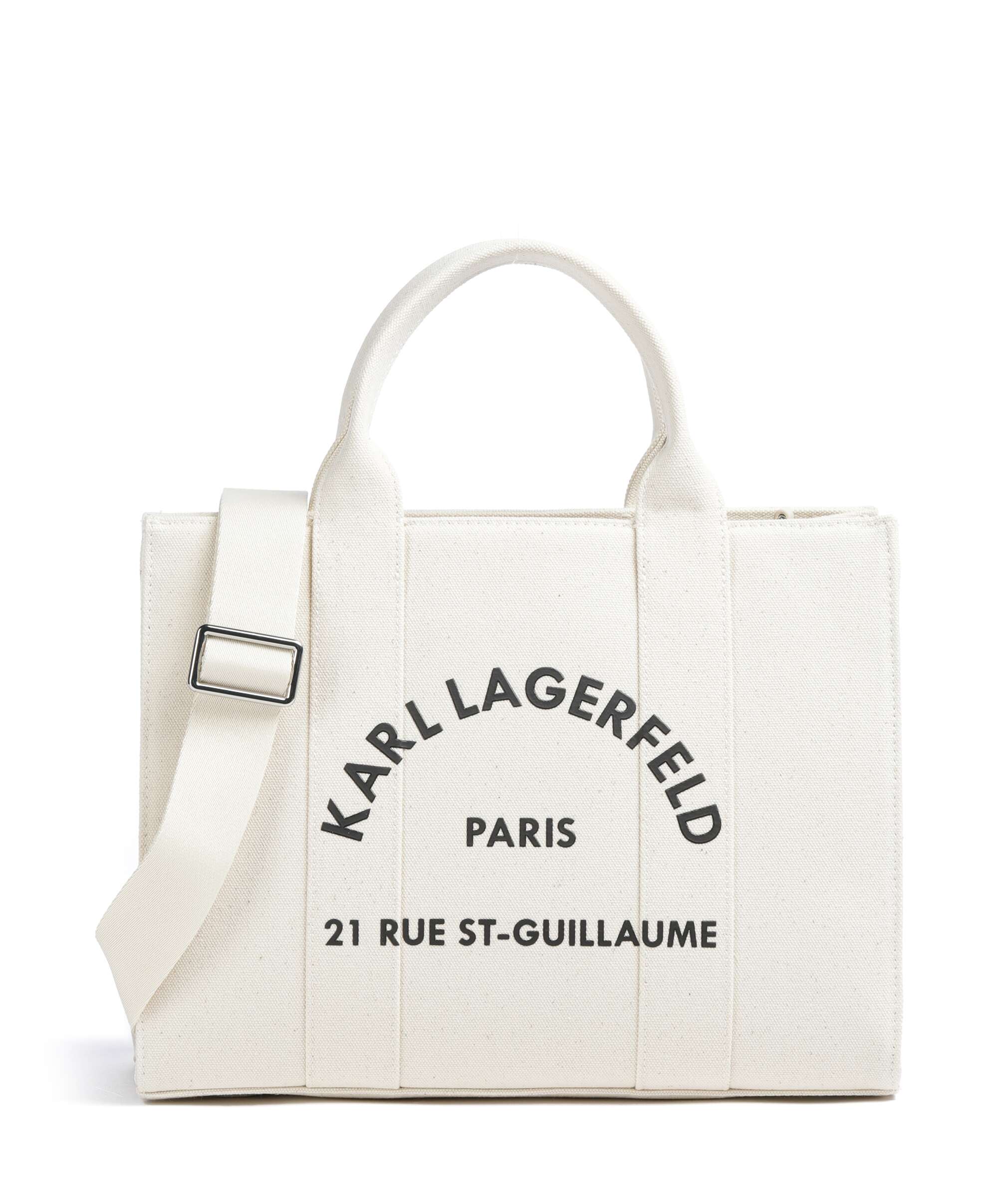 Karl Lagerfeld K/Rue St Guillaume Medium Handbag natural