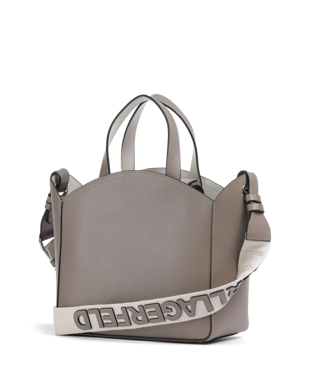 Karl Lagerfeld K/Circle Small Handbag ash grey
