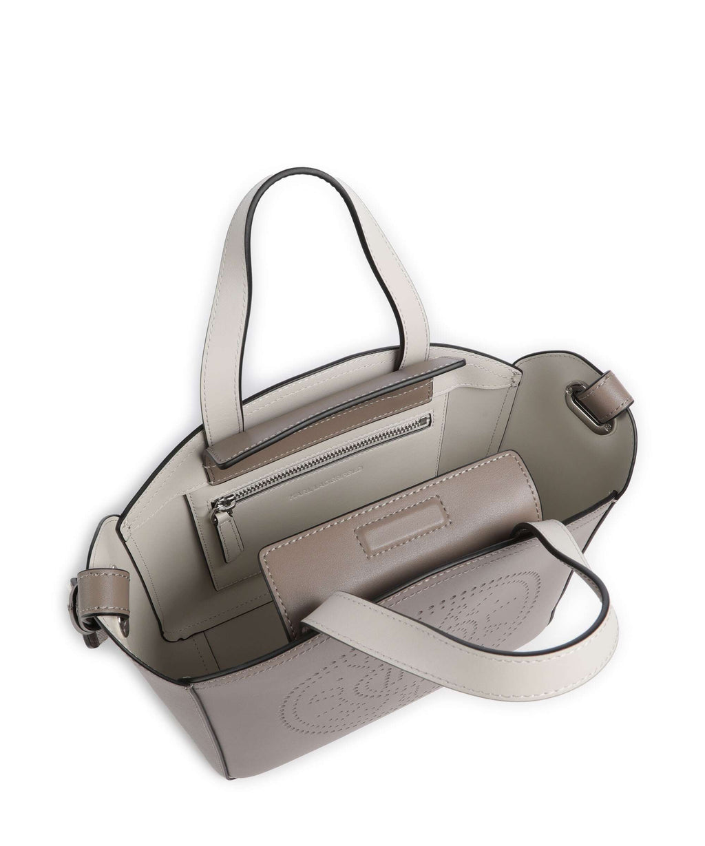 Karl Lagerfeld K/Circle Small Handbag ash grey