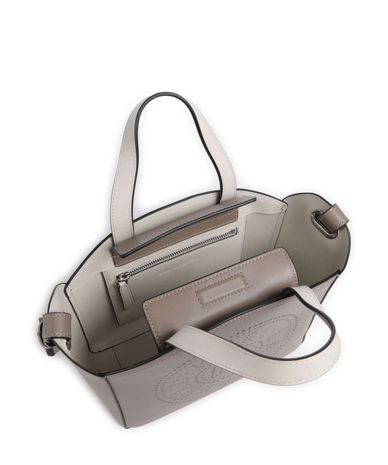 Karl Lagerfeld K/Circle Small Handbag ash grey