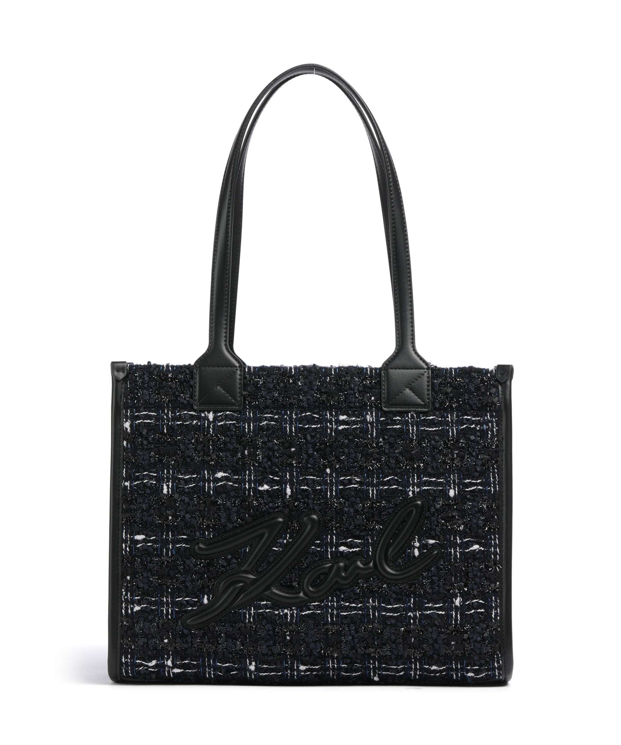 Karl Lagerfeld K/Skuare Medium Tote bag dark navy/boucle