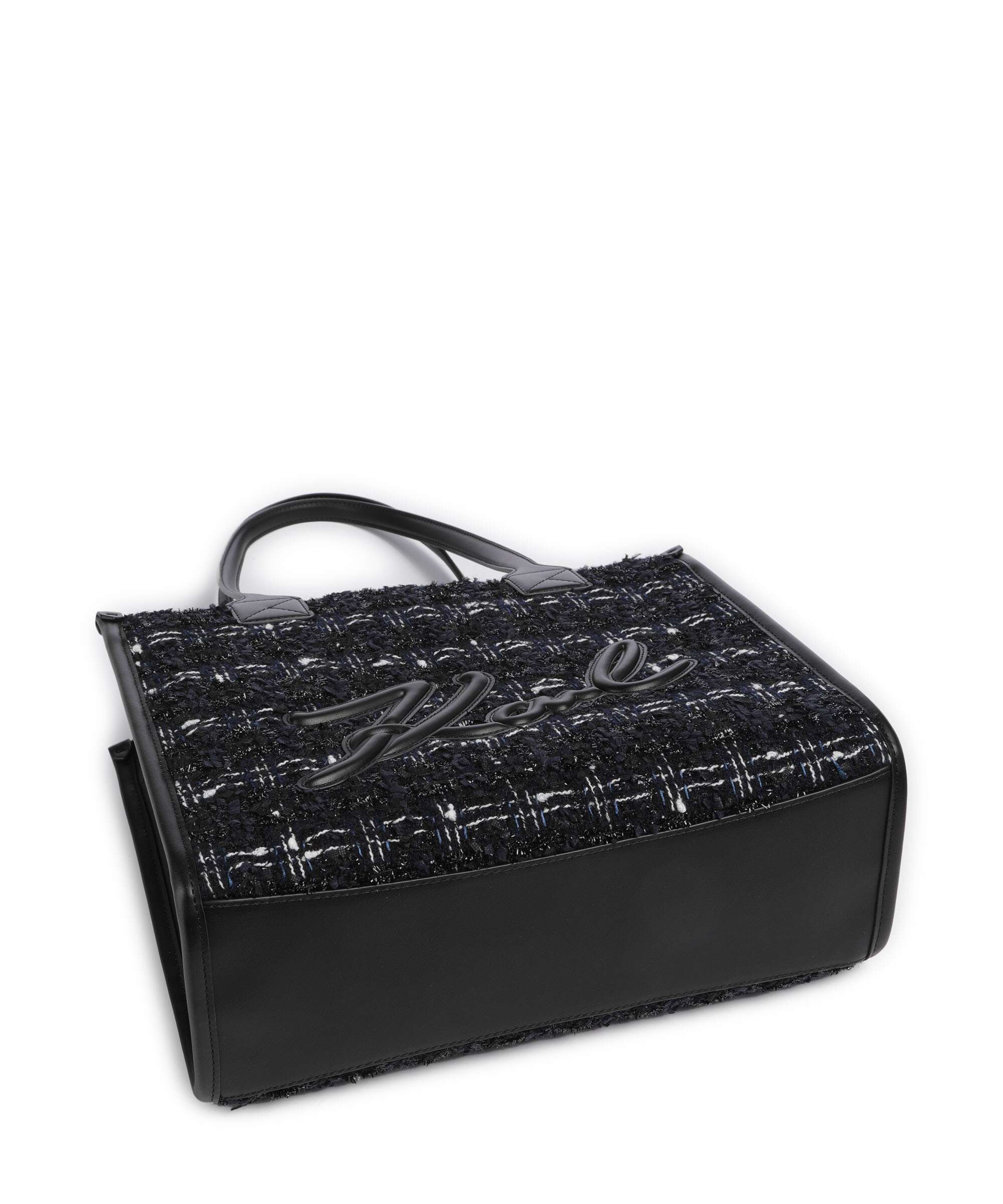 Karl Lagerfeld K/Skuare Medium Tote bag dark navy/boucle