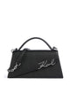 Karl Lagerfeld K/Signature Crossover taske black/nickel
