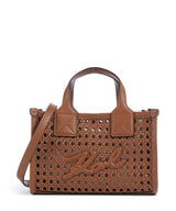 Karl Lagerfeld K/Skuare Small Håndtaske dark tan