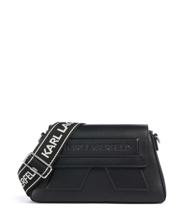 Karl Lagerfeld Ikon K Crossover taske black/nickel