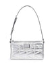 Karl Lagerfeld K/Kuilt Small Skuldertaske silver