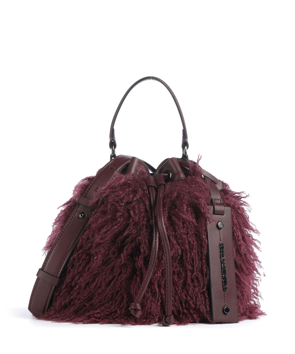 Karl Lagerfeld K/Weave Bucket bag windsor/burgundy