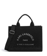 Karl Lagerfeld K/Rue St Guillaume Medium Håndtaske black embellishment